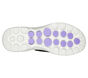Skechers GOwalk 6 - Glimmering, BLACK / LAVENDER, large image number 2