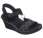 Skechers Slip-ins: Rumble On - Dancing Away, BLACK, large image number 4