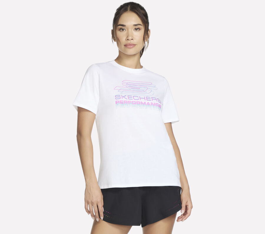 Velocity Tee, WHITE, largeimage number 0