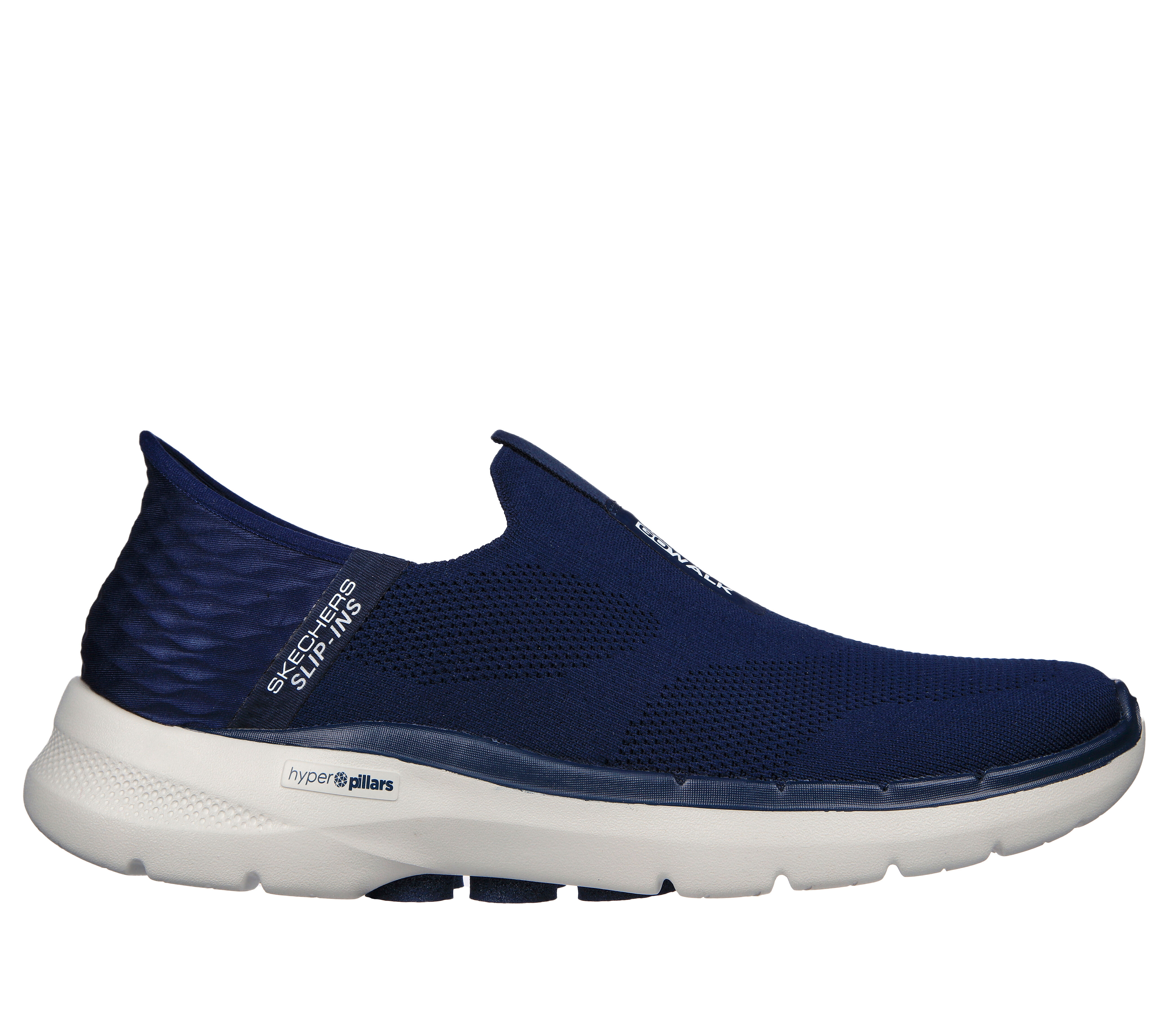 Navy skechers best sale go walk