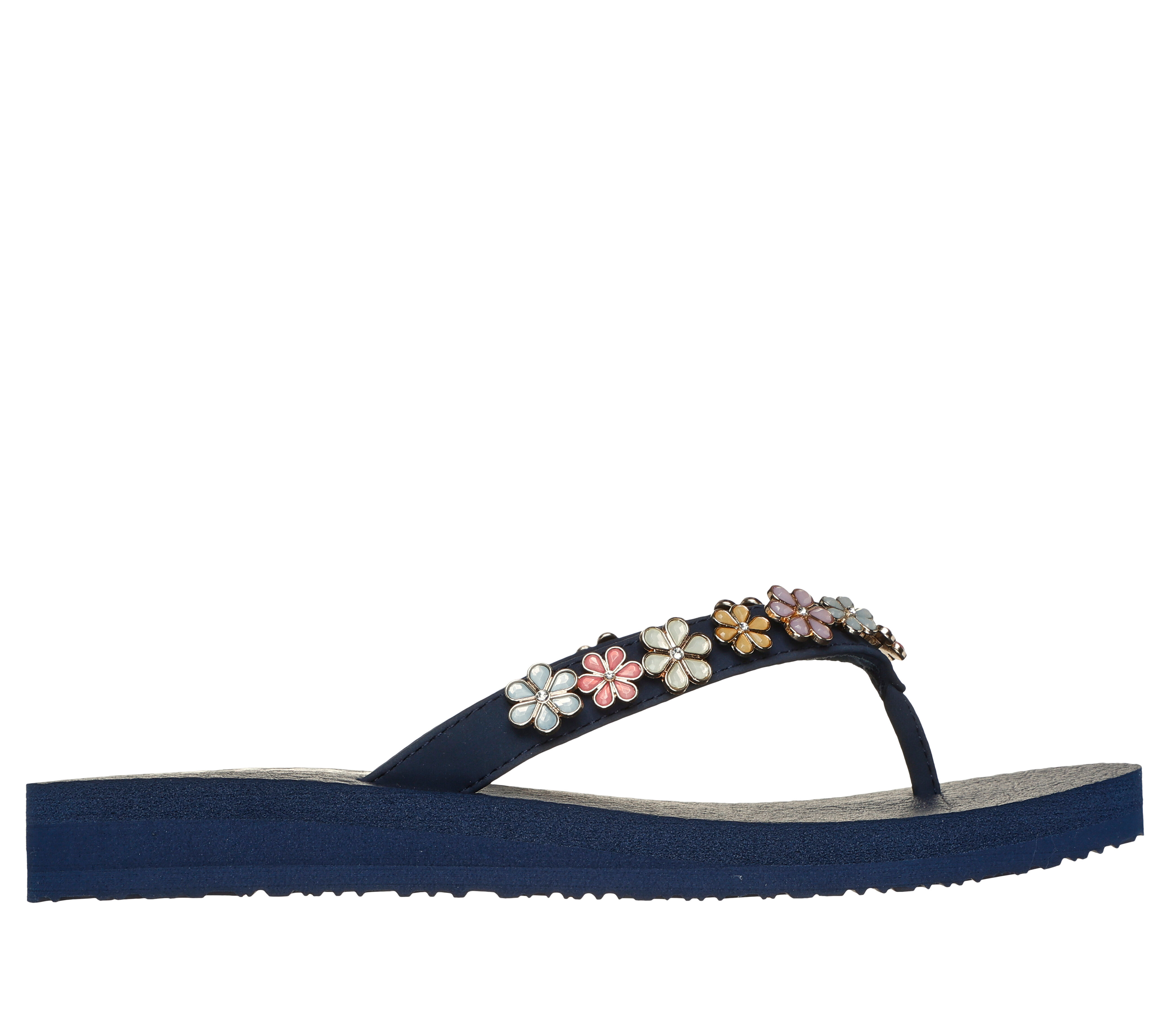Skechers meditation daisy delight store navy