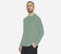 GO DRI All Day Long Sleeve Tee, JAUNE / AQUA, large image number 2