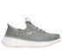 Skechers Slip-ins Relaxed Fit: Edgeride - Impression, GREEN / ORANGE, swatch