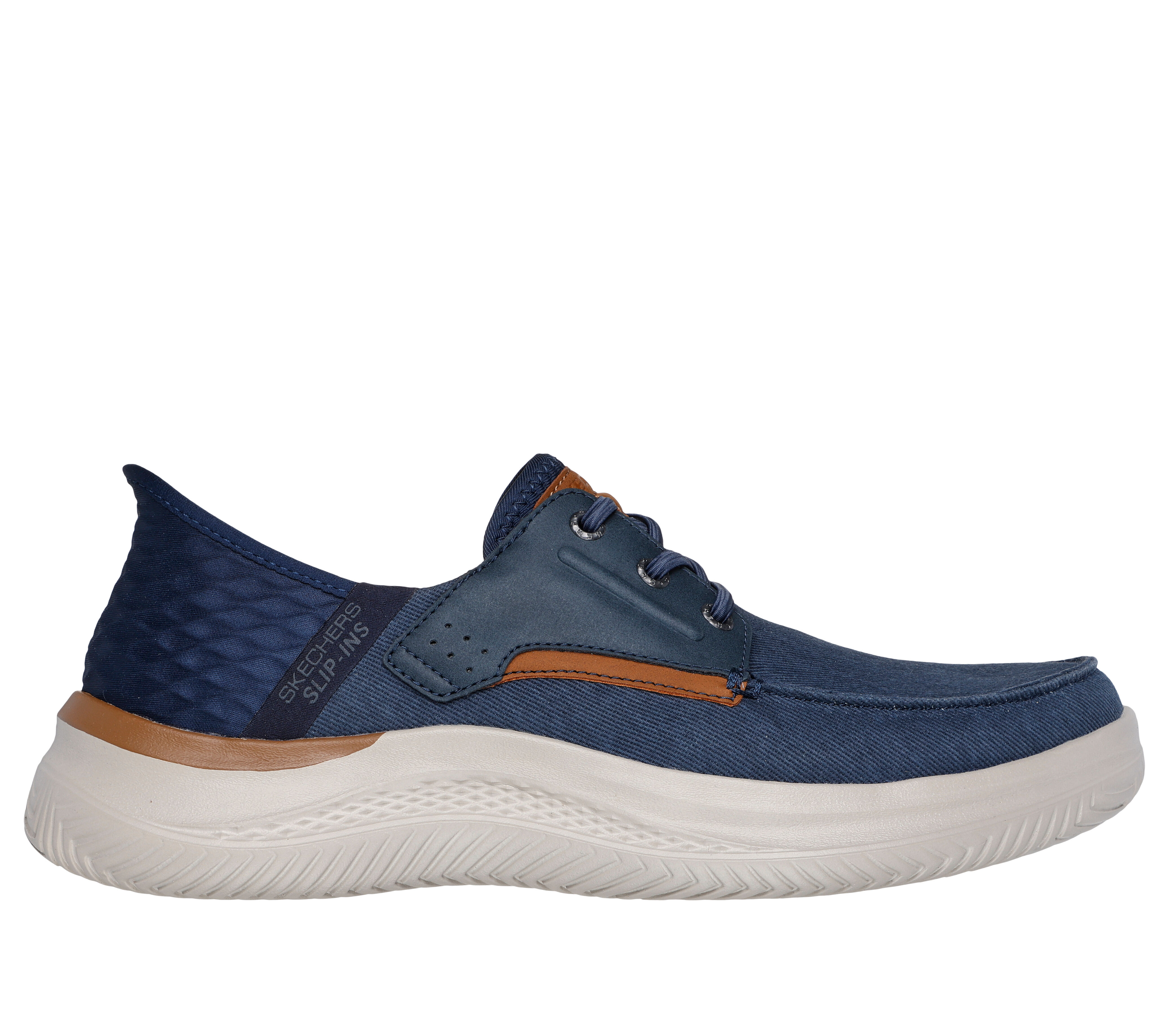 Skechers Men s Slip ins RF Hasting Niko Slip On Shoes in Navy Blue Size 9.5 Vegan Medium Width