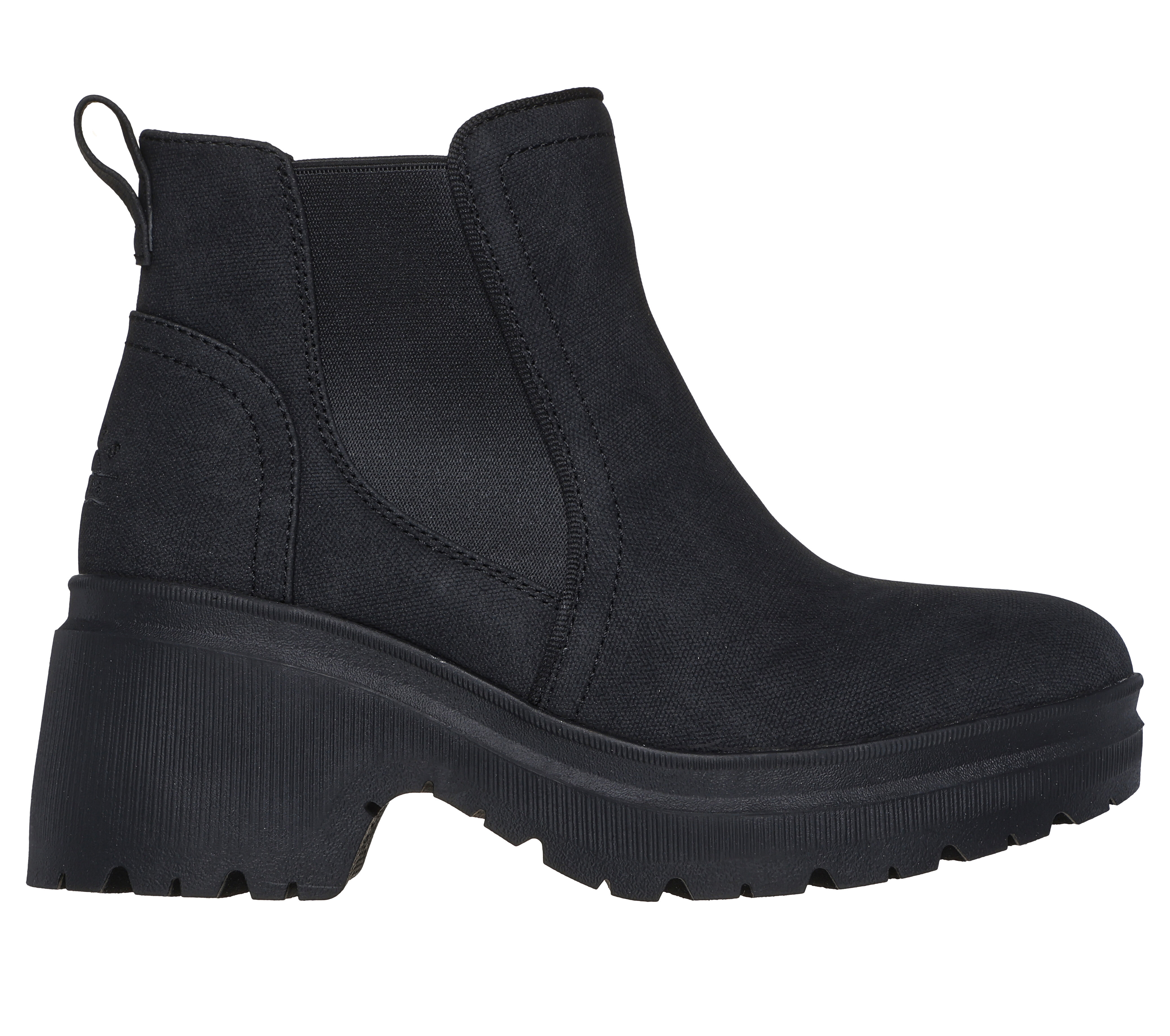 Skechers Women s BOBS Tango Boots in Black Size 10.0 Medium Width