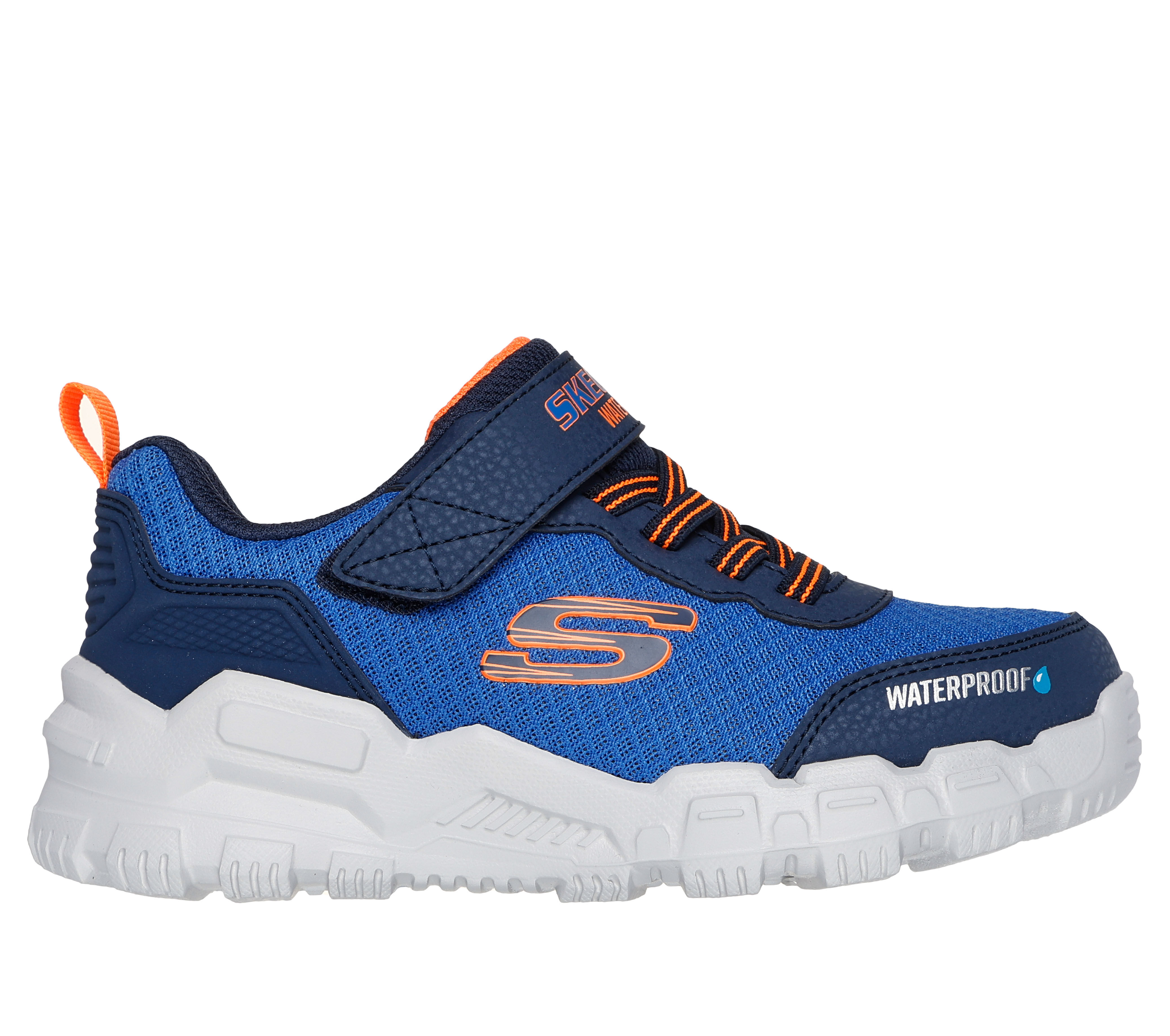 Skechers Boy s Adventure Track Aquatastic Sneaker in Blue Navy Blue Size 3.0 Medium Width