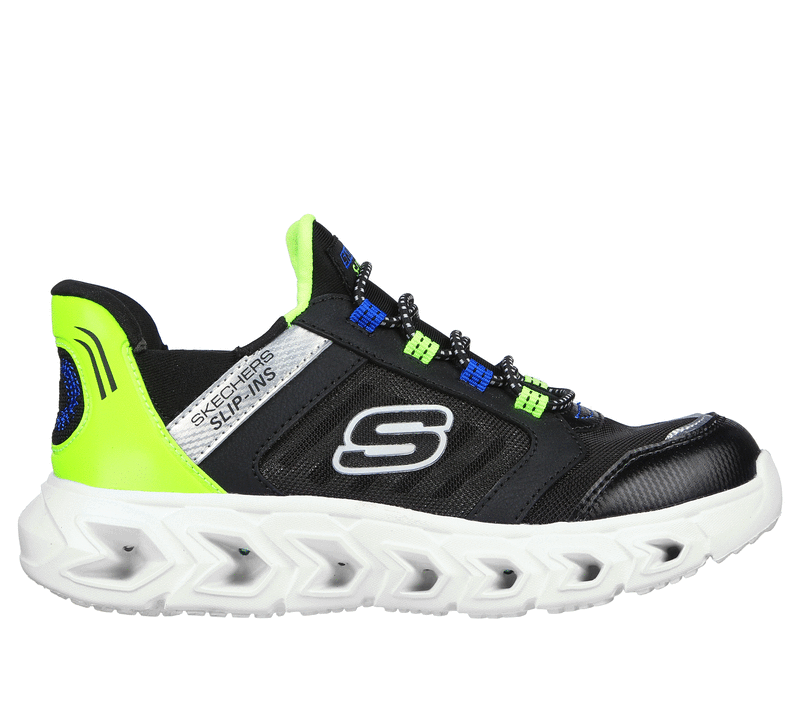 Kids flashing shop skechers
