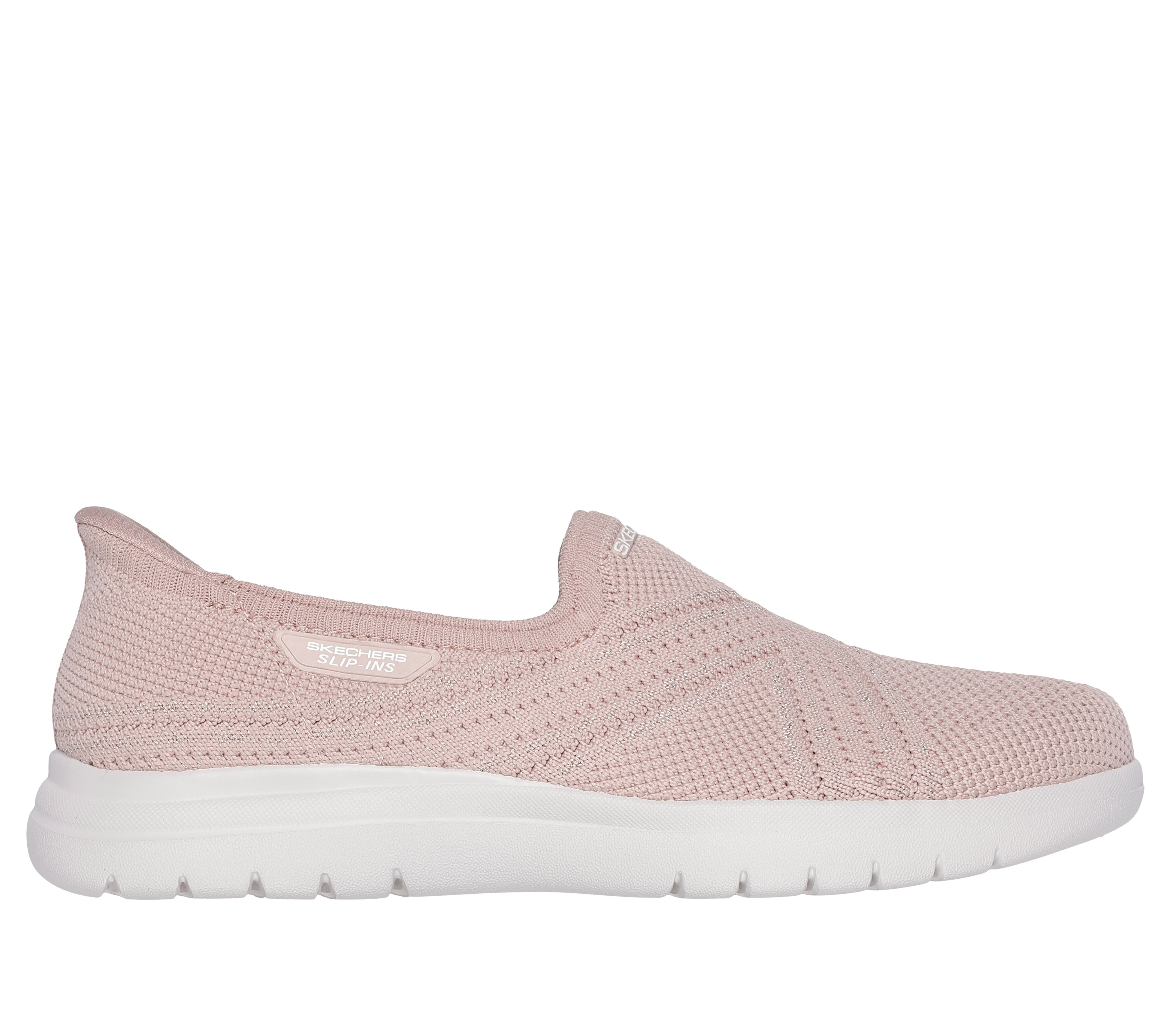 Blush pink skechers deals