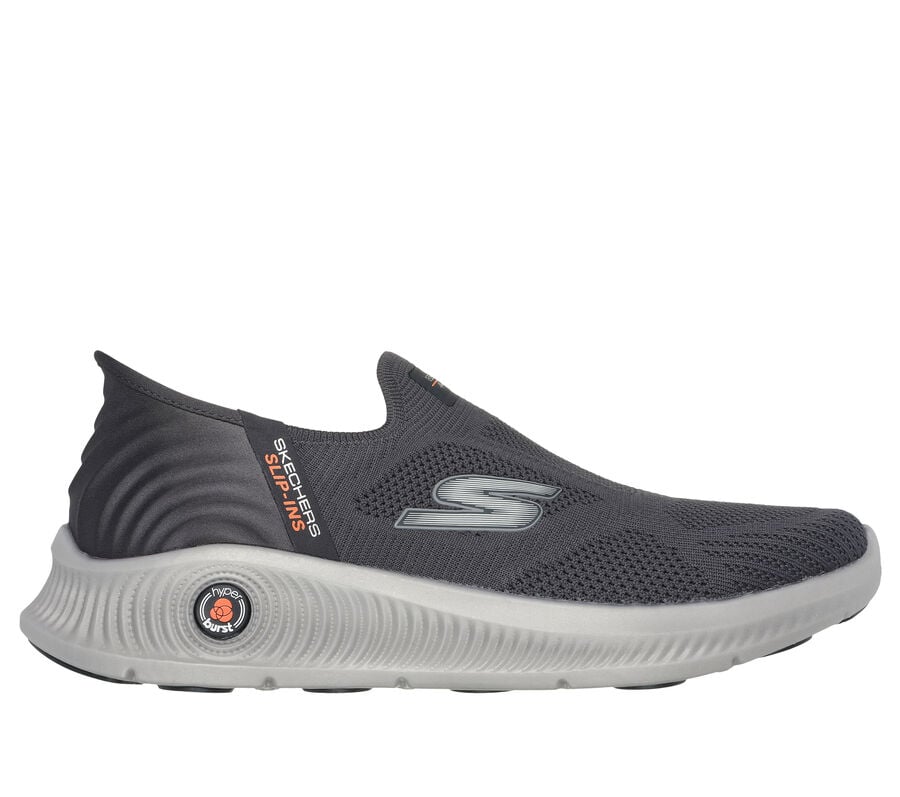 Skechers Slip-ins: GO WALK Anywhere - The Tourist, CHARCOAL, largeimage number 0