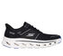 Skechers Slip-ins: GO WALK Glide-Step 2.0 - Elektra, BLACK / WHITE, swatch
