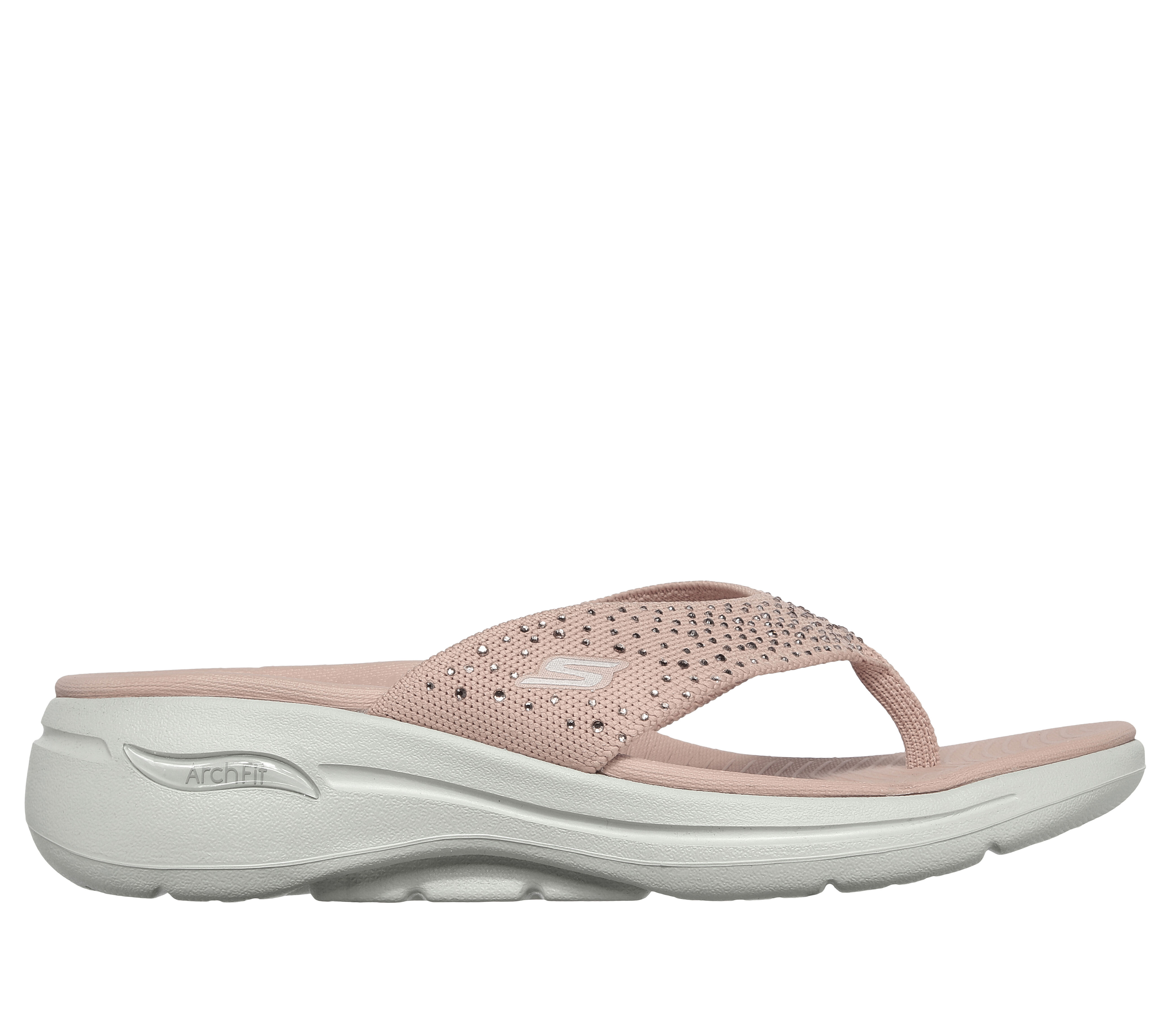 sketchers flip flops womens