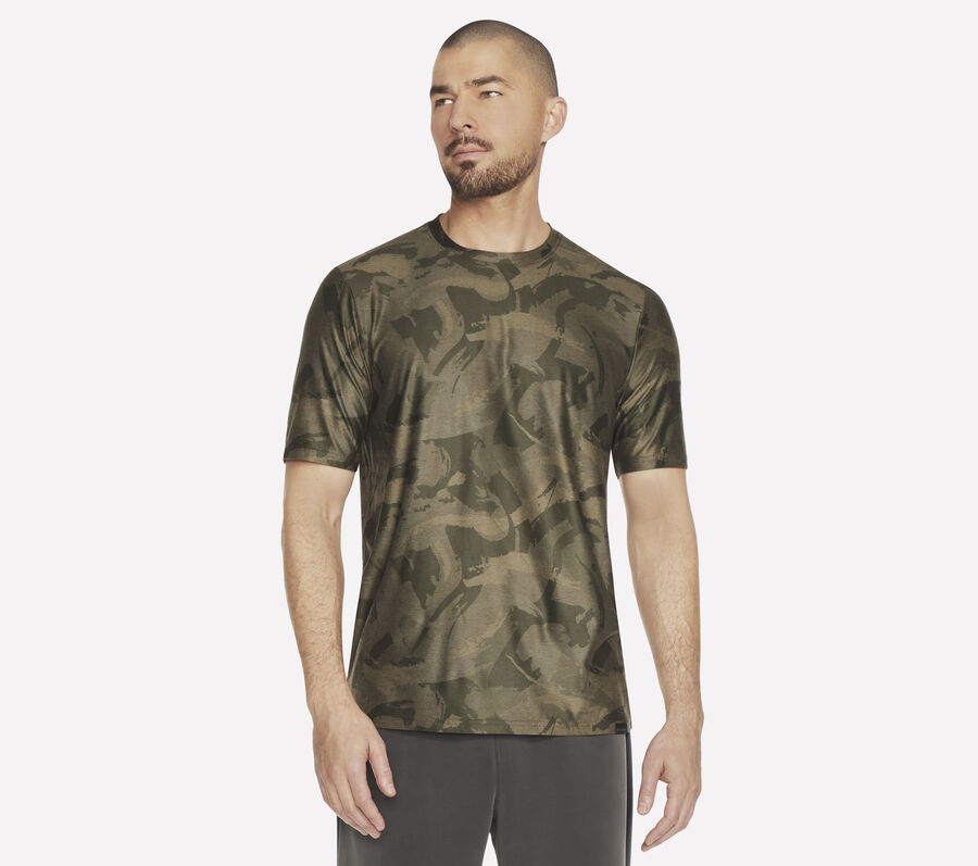 GO DRI All Day Camo Tee, GRAY / BROWN, largeimage number 0