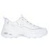Skechers Slip-ins: D'Lites - Winning Choice, WHITE / SILVER, swatch