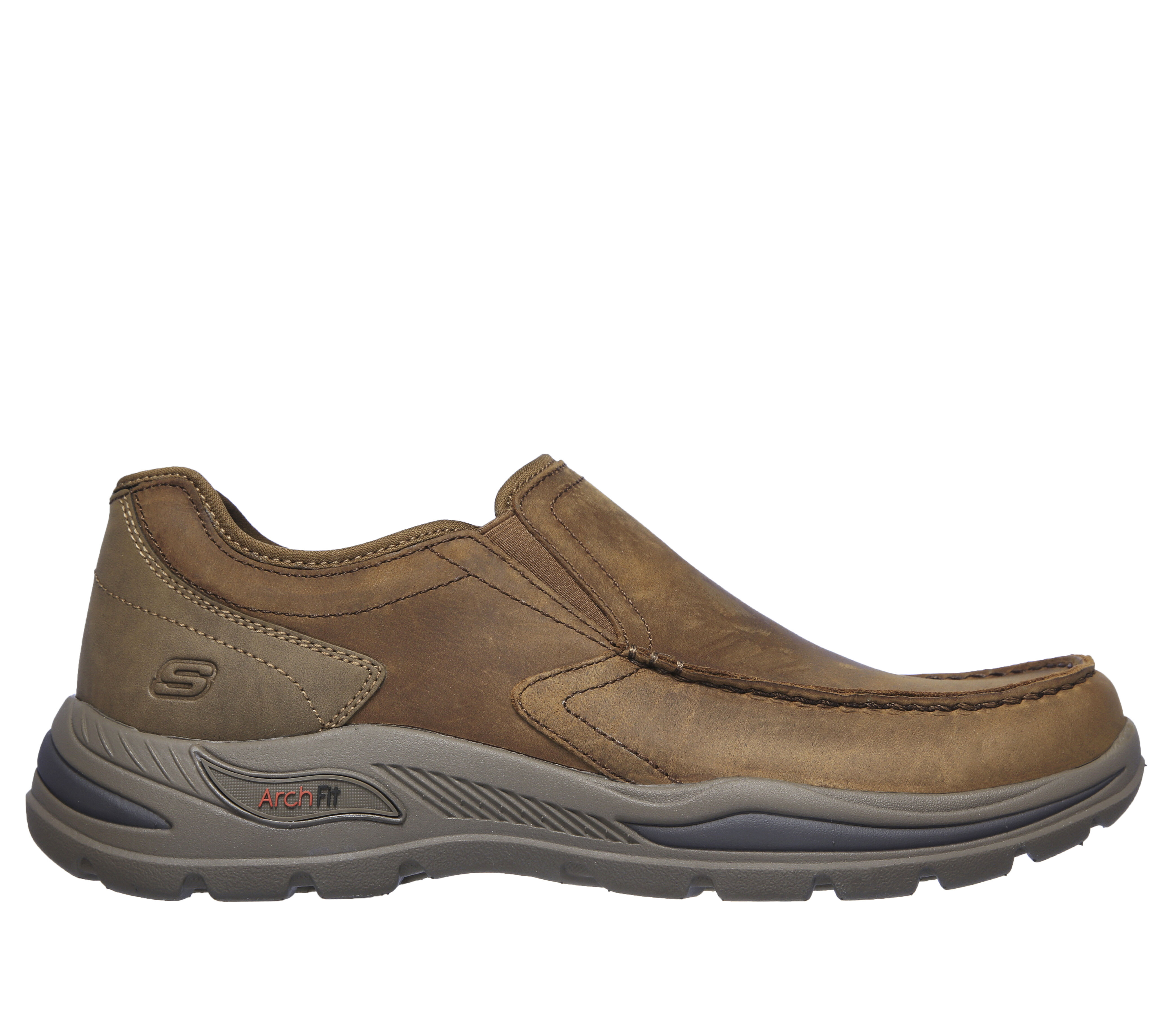sketchers mens leather shoes