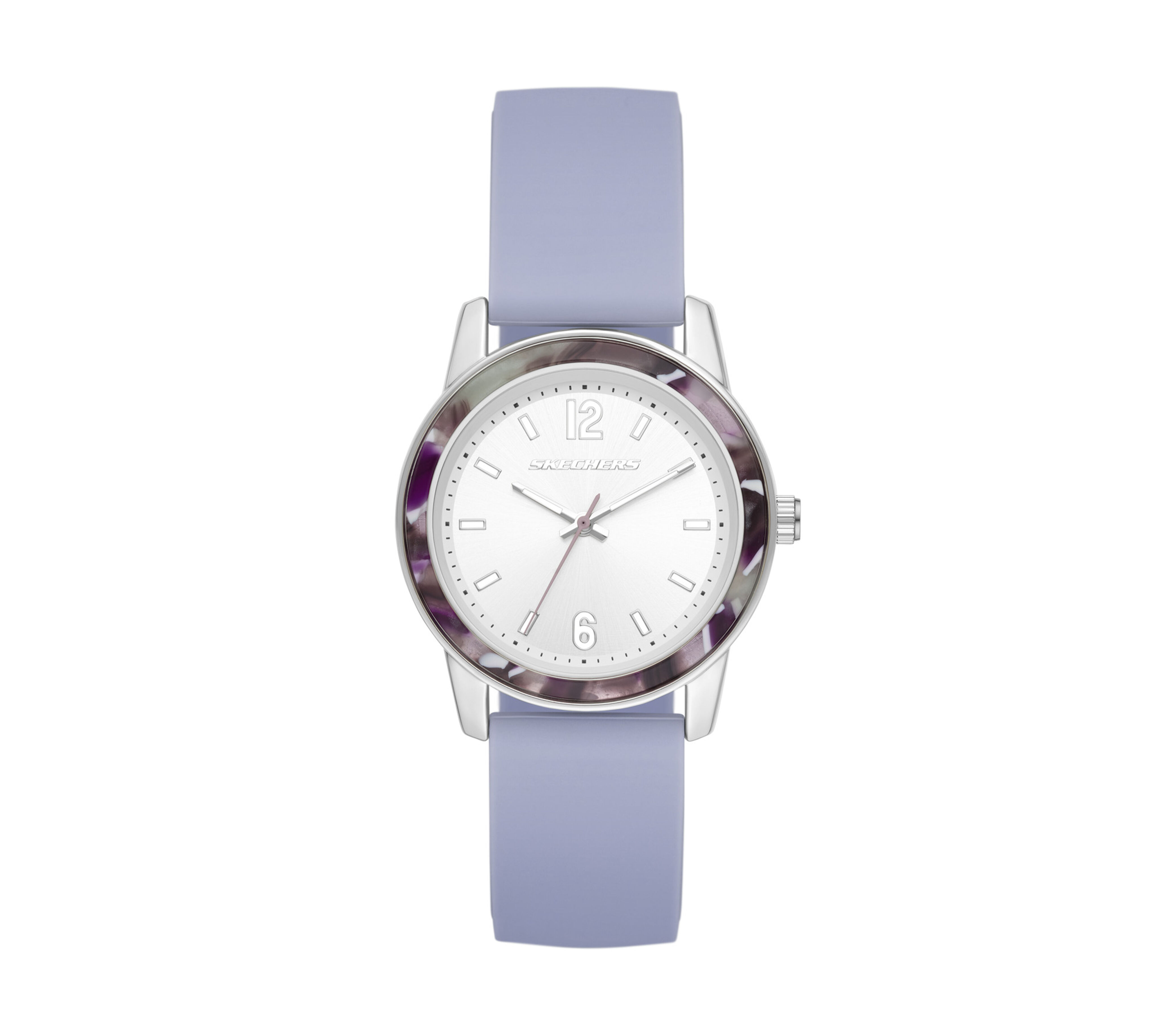 Shop the Accented Bezel Purple Watch SKECHERS CA