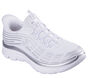 Skechers Slip-ins: Summits Plus - Soft Luster, BLANC/ARGENT, large image number 4