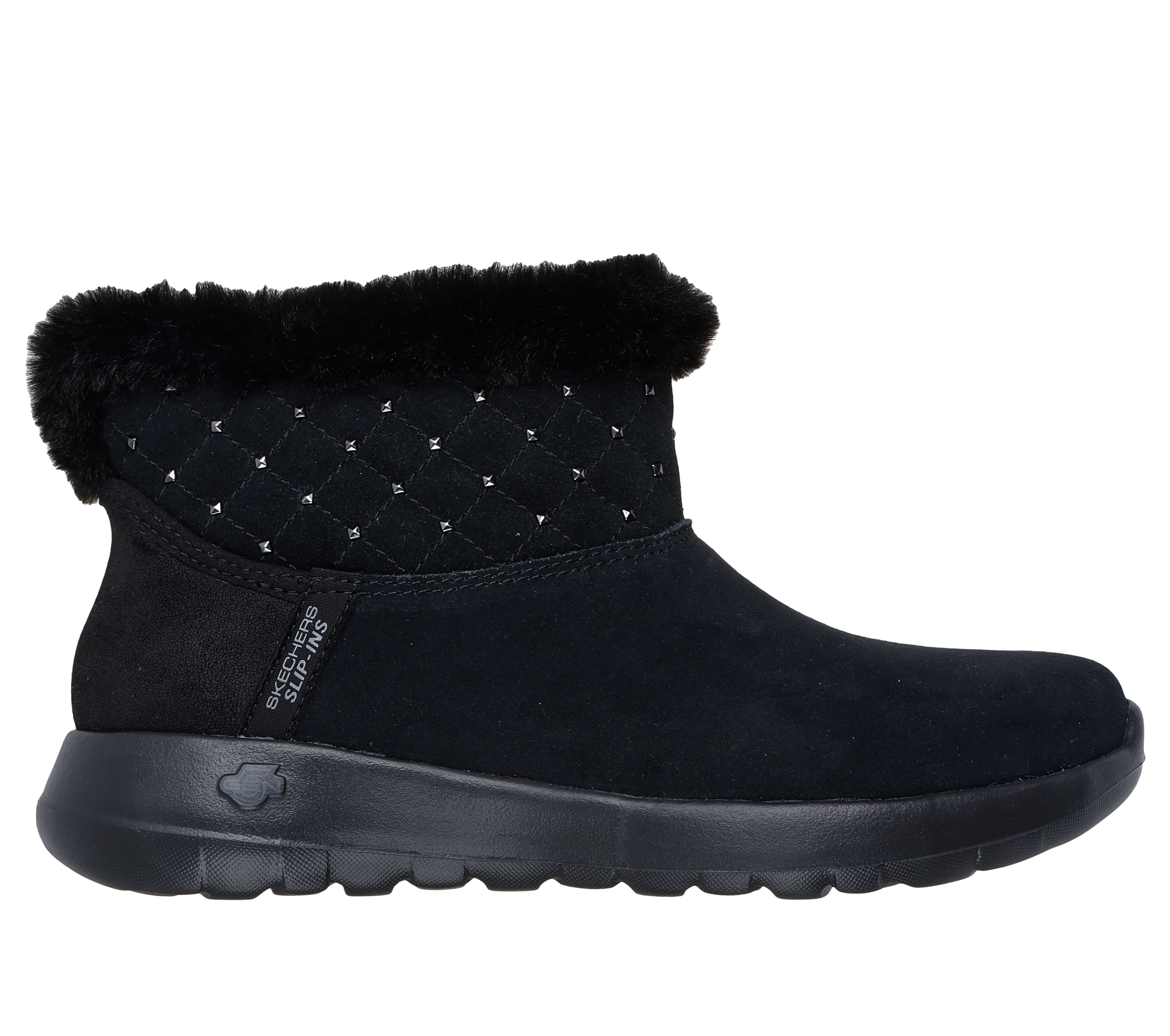 Black sparkle skechers hotsell