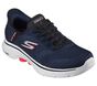 Skechers Slip-ins: GO WALK 7 - Free Hand 2, NAVY / RED, large image number 5