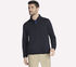 GO GOLF GO WALK Ottoman 1/4 Zip Jacket, NOIR, swatch