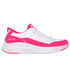 Skechers Slip-ins: Contour Foam - Cozy Fit, WHITE / HOT PINK, swatch
