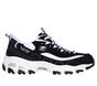 Skechers Slip-ins: D'Lites - Fan Girl, BLACK / WHITE, large image number 0