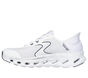 Skechers Slip-ins: GO WALK Glide-Step 2.0, BLANC / NOIR, large image number 4