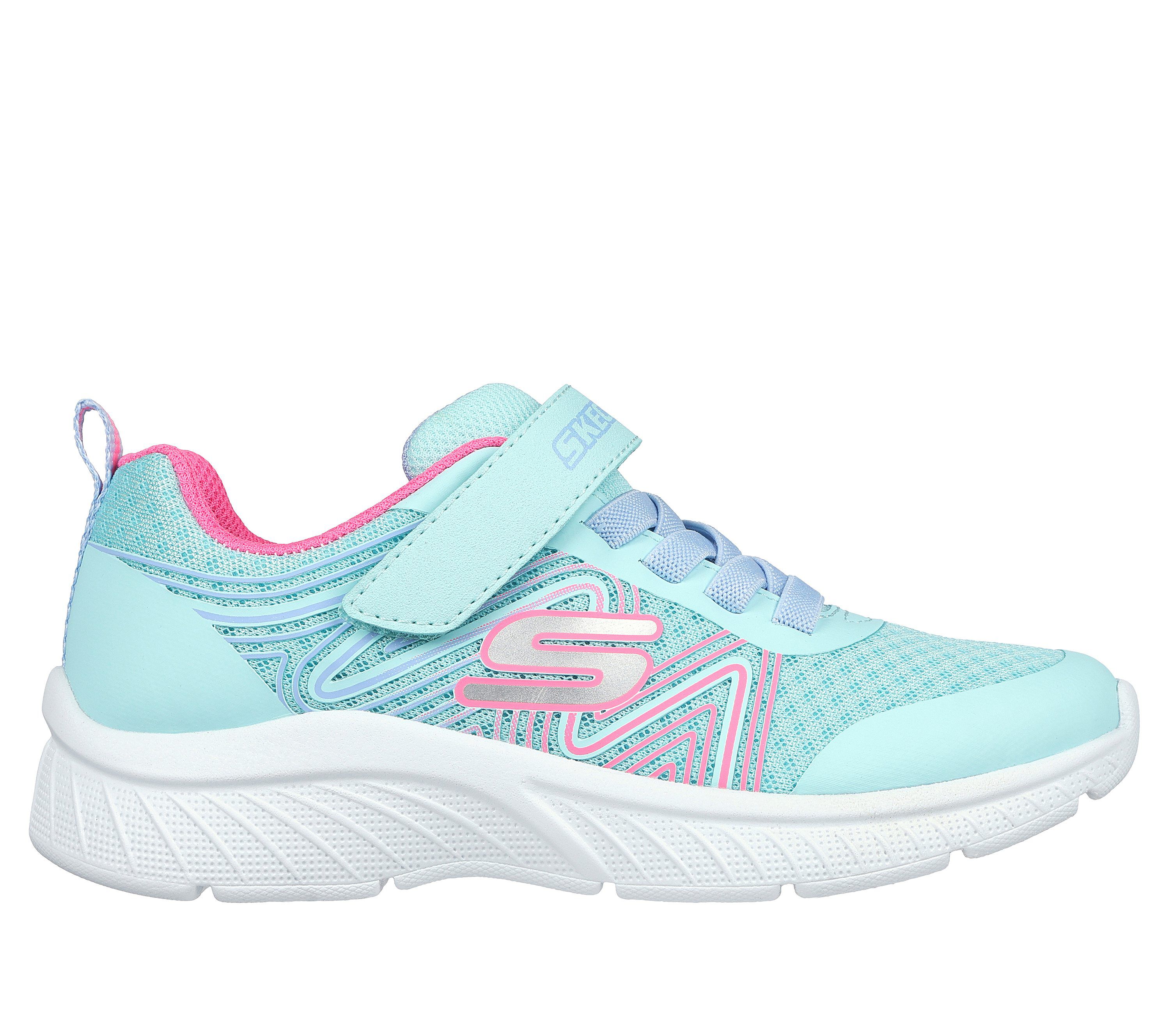 Pink and blue clearance skechers