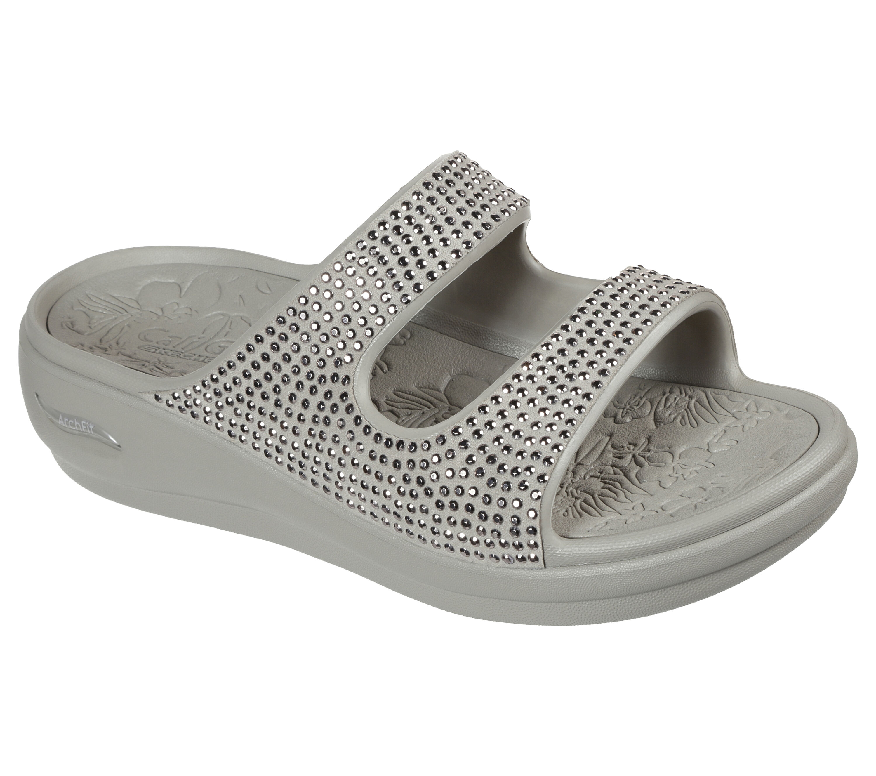Shop the Foamies Skechers Arch Fit Ascend Summer Glitz SKECHERS CA