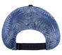 Palm Patch Trucker Hat, BLUE / GRAY, large image number 1
