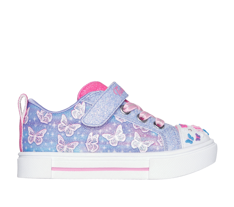 Skechers Toddler s Twinkle Sparks Butterfly Td Purple Size 5c