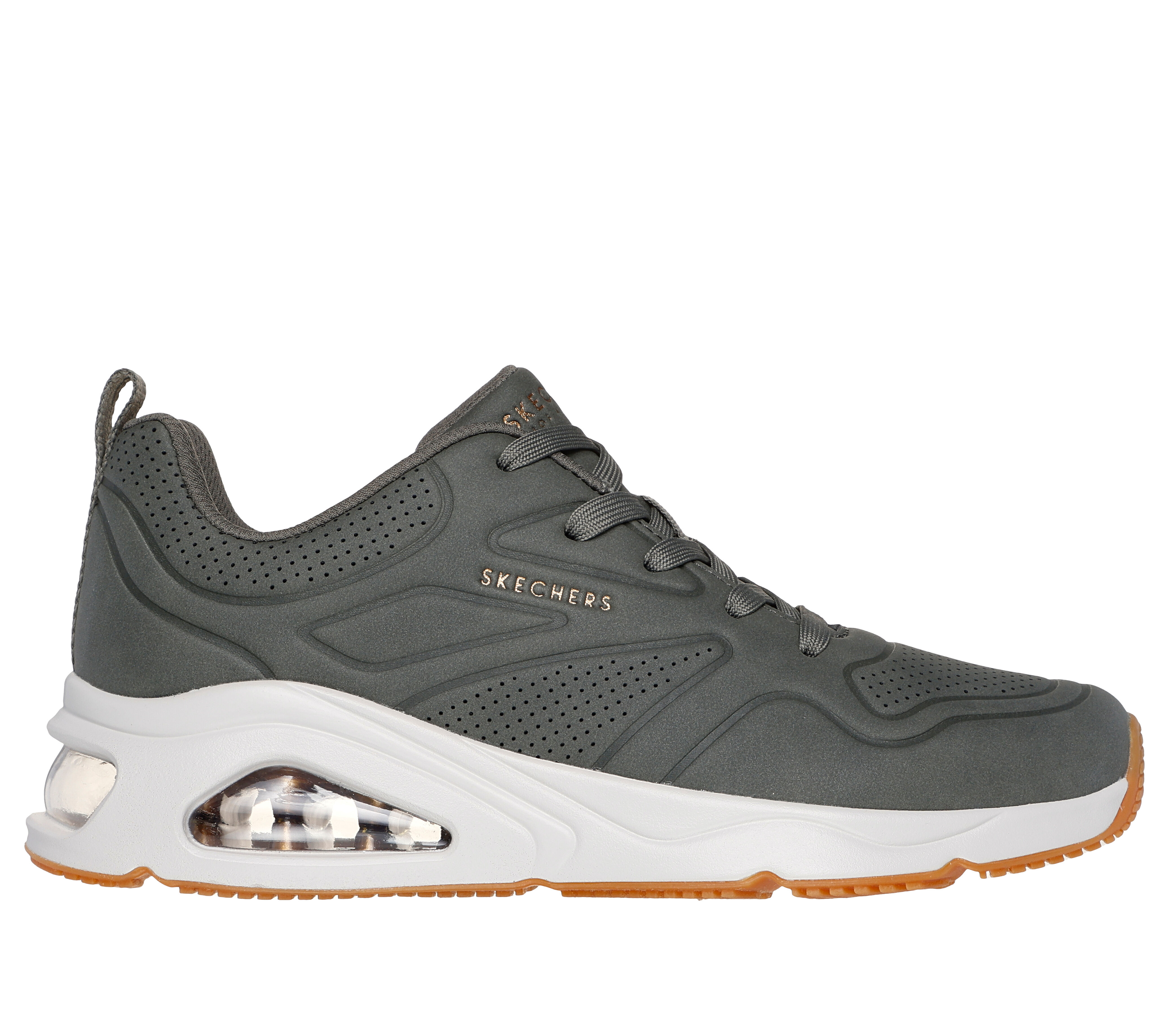 Skechers Womens Tres air Uno Ah Mazing Sneaker