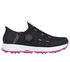 Skechers Slip-ins: GO GOLF Elite 5 - Slip 'In, BLACK / PINK, swatch