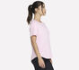 GO DRI SWIFT Tee, BLANC / ROSE, large image number 2