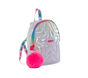 Twinkle Toes: Puffy Mini Backpack, SILVER / MULTI, large image number 2