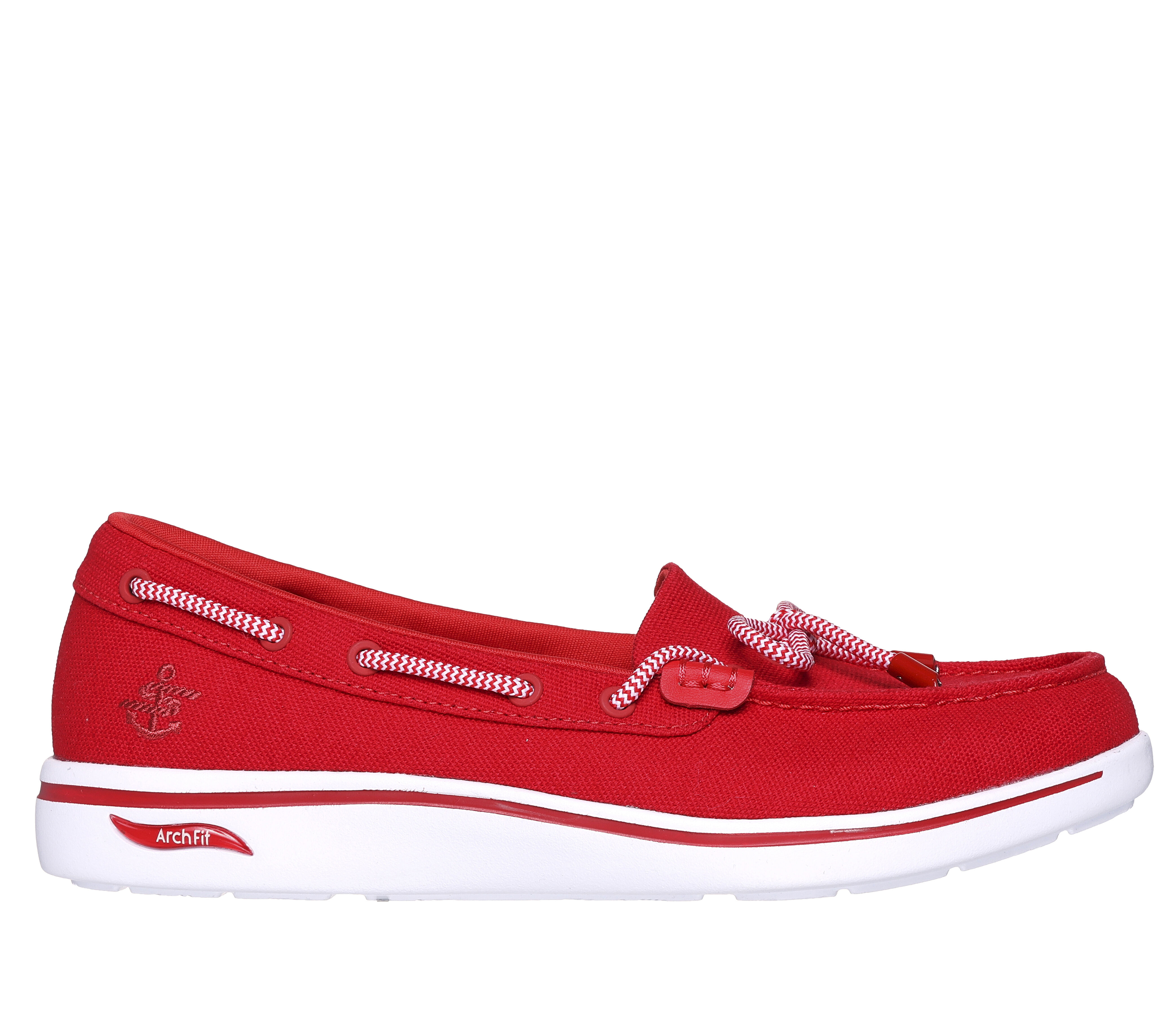 Skechers men's canvas boat shoes sales