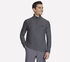 GO DRI All Day 1/4 Zip, NOIR / GRIS ANTHRACITE, swatch