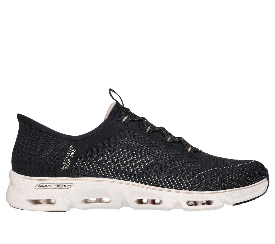 Skechers Slip-ins: Glide-Step Gratify - Pace, BLACK / GOLD, largeimage number 0