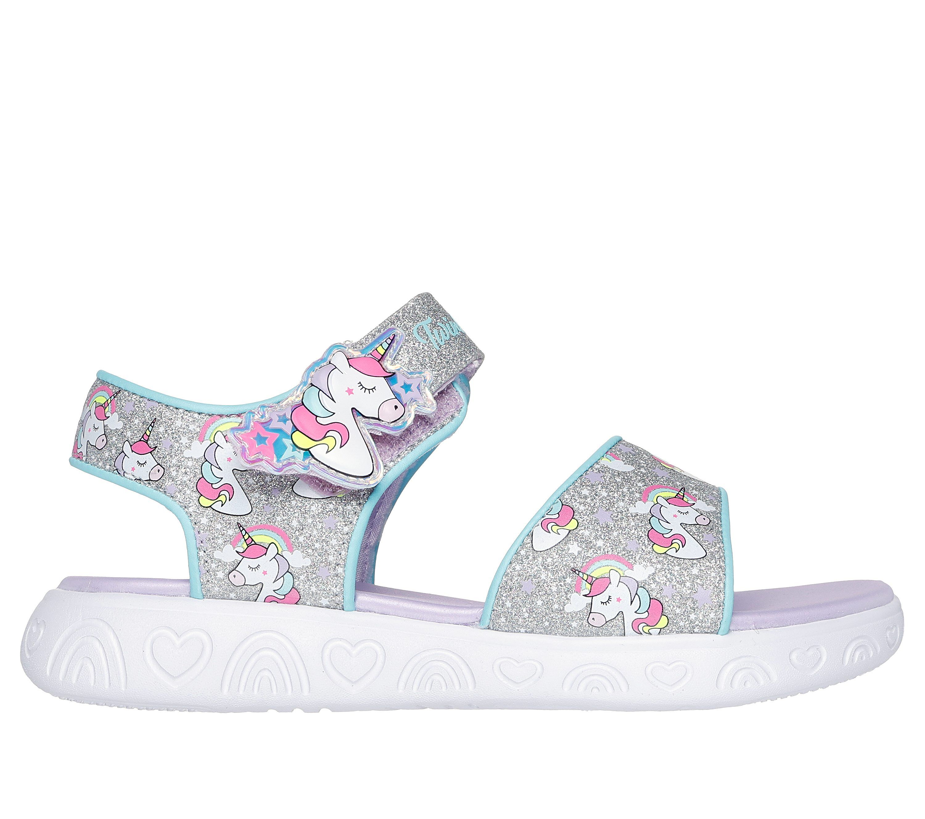 Skechers girls sandals clearance