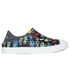 Guzman Steps - Print-Splash, GRIS ANTHRACITE / NOIR, swatch