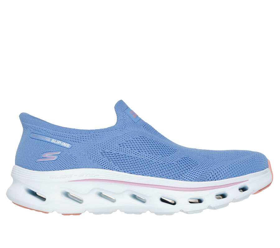 Skechers Slip-ins: GO Walk Glide-Step 2.0 - Annette, BLEU / MULTI, largeimage number 0