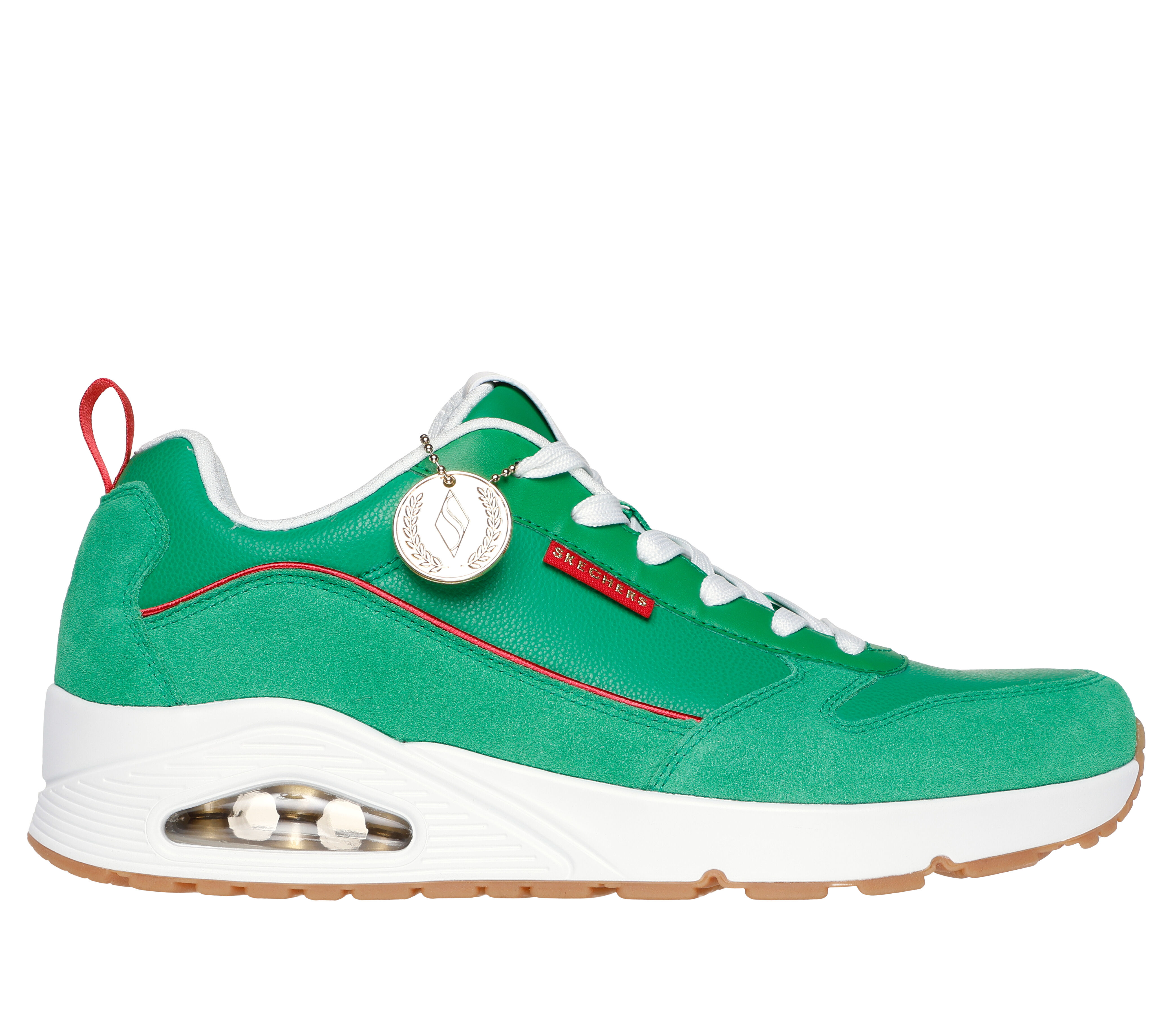 Basket skechers femme verte new arrivals