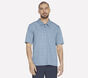 Skechers Off Duty Linear Polo, NAVY / MULTI, large image number 0