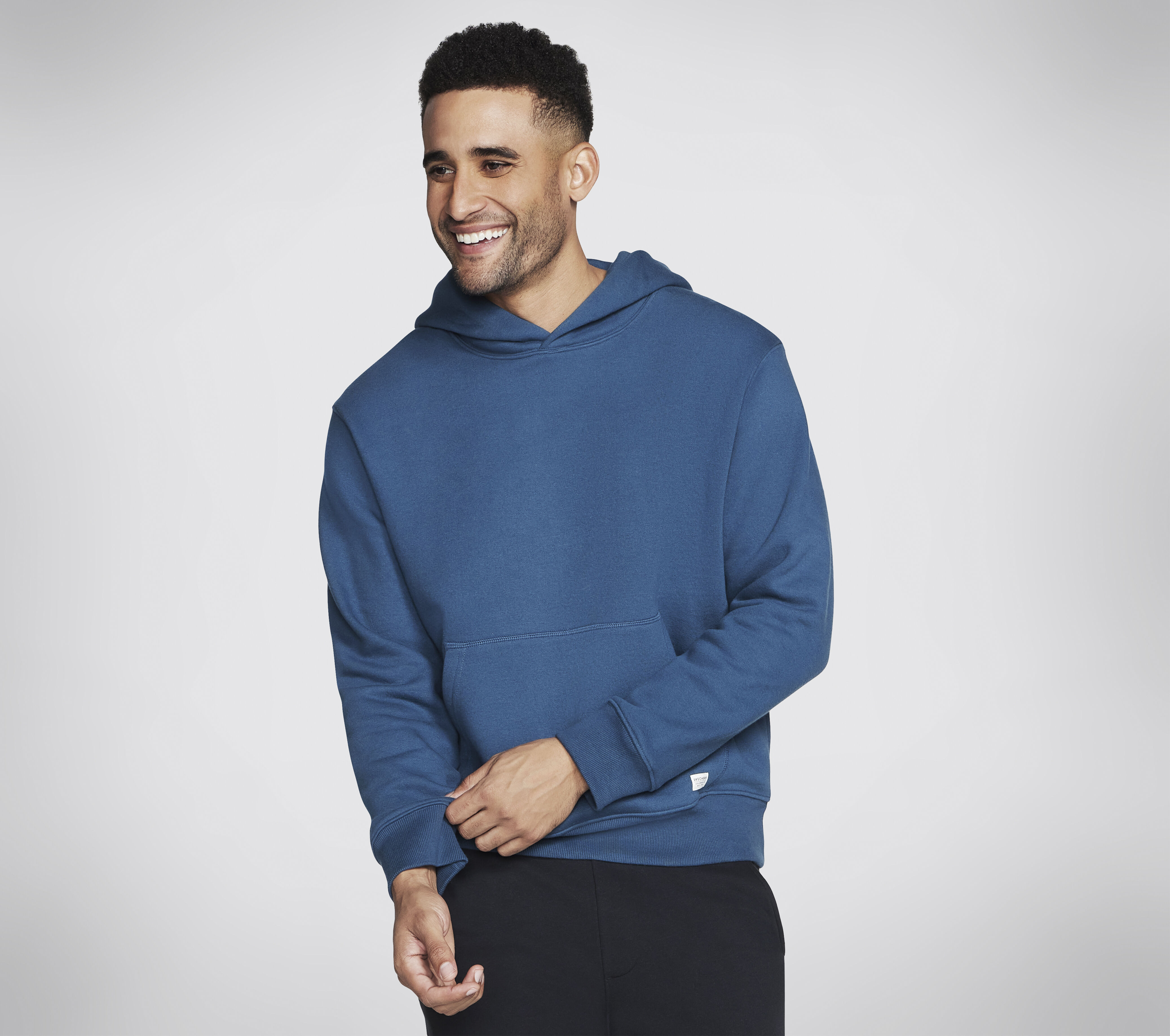 Skechers Men s Skech Sweats Classic Hoodie in Seafoam Size XL