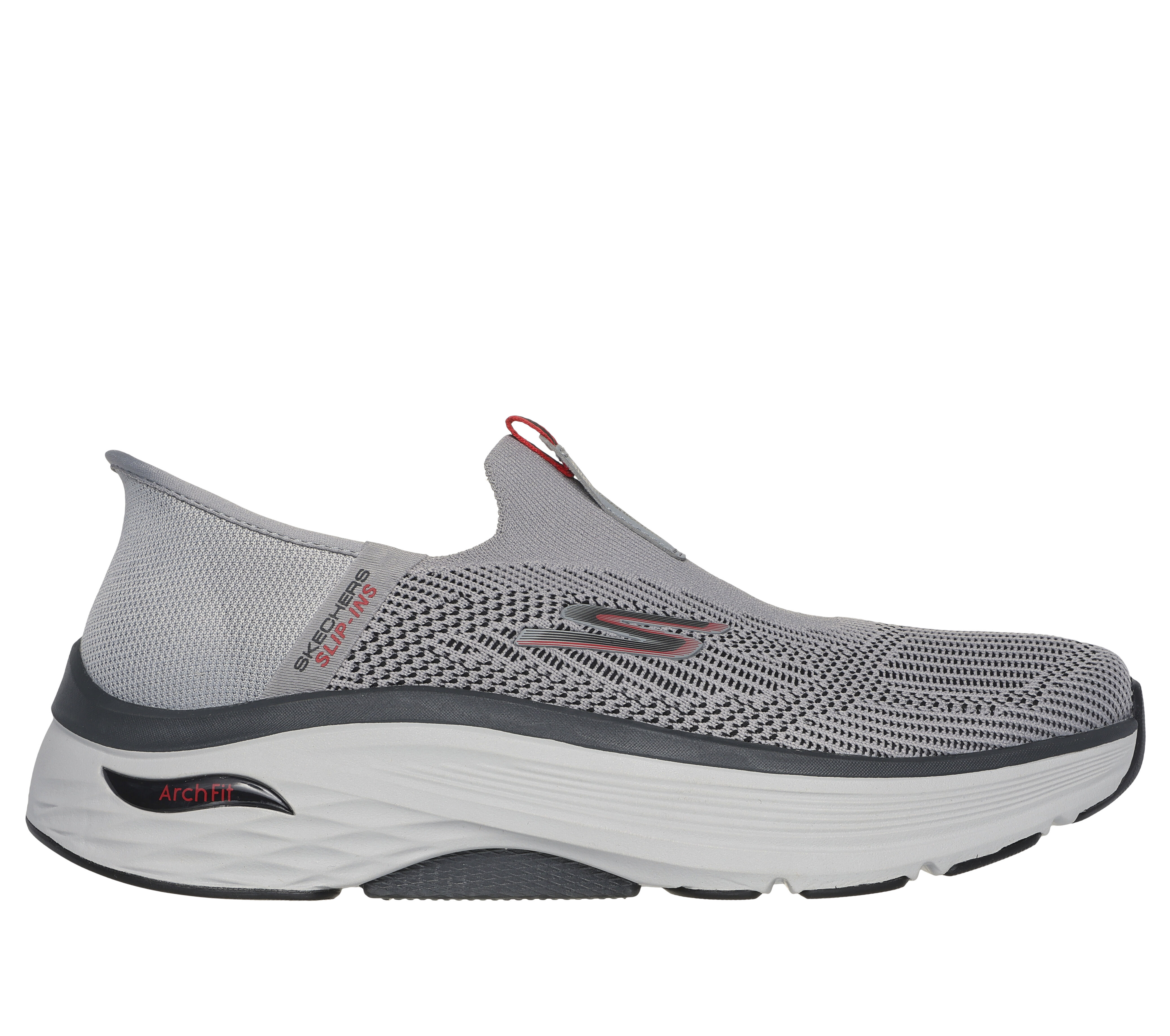 Gray skechers sales