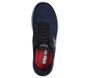 Skechers Slip-ins: GO WALK 7 - Free Hand 2, NAVY / RED, large image number 2