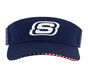 Americana Visor, NAVY, large image number 2