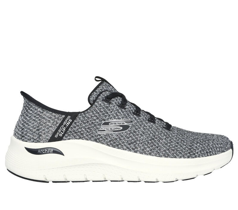 Skechers Slip-ins: Arch Fit 2.0 - Look Ahead, BLANC / NOIR, largeimage number 0