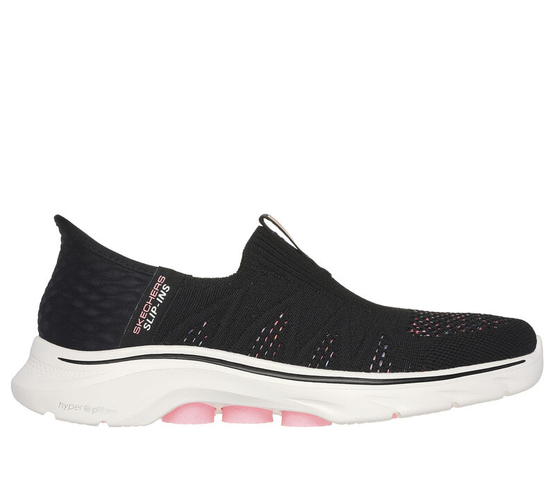 Skechers Slip-ins: GO WALK 7 - City Lights, NOIR / MULTI, largeimage number 0