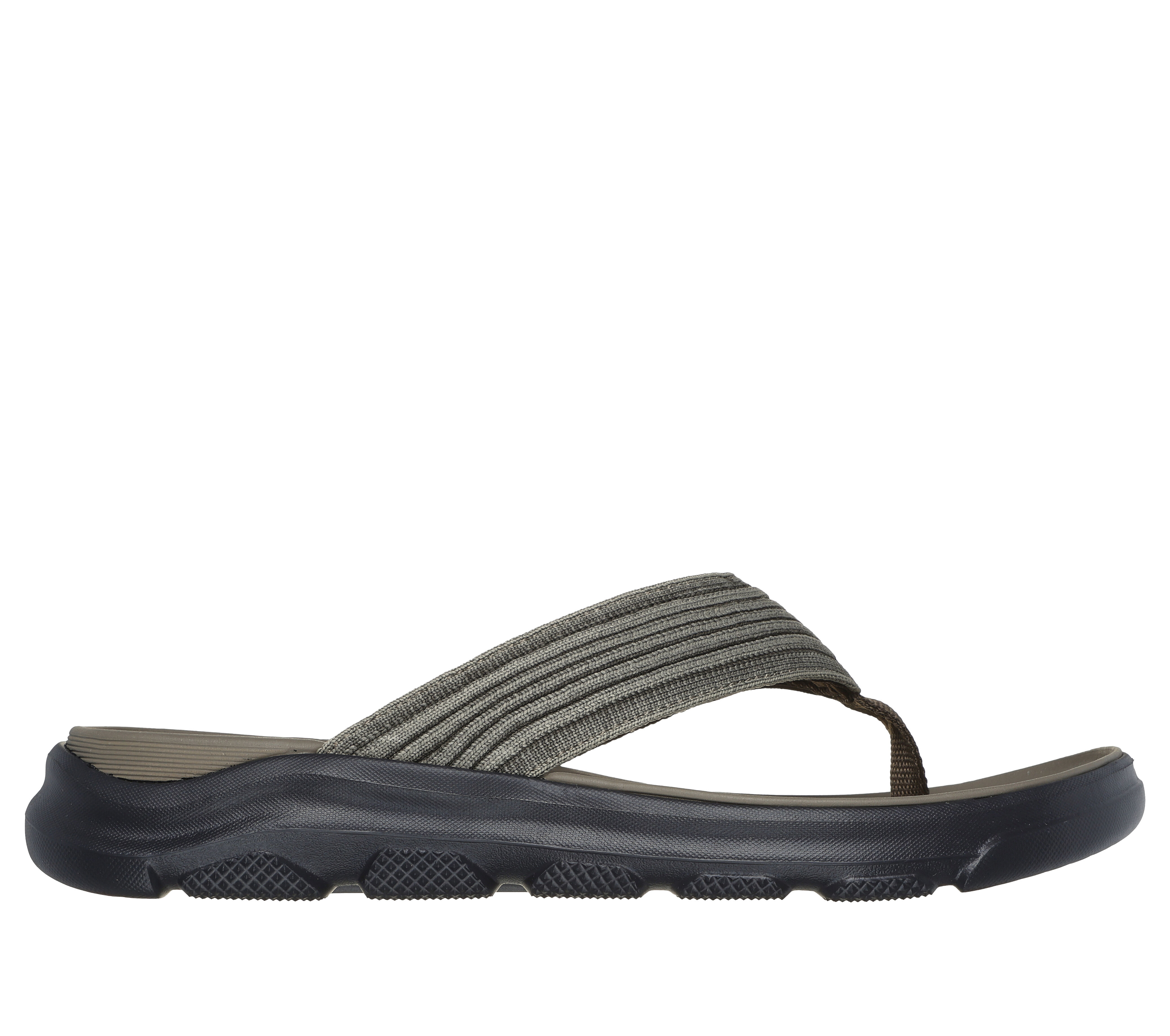 Men's skechers relaxed fit memory foam flip flops hotsell