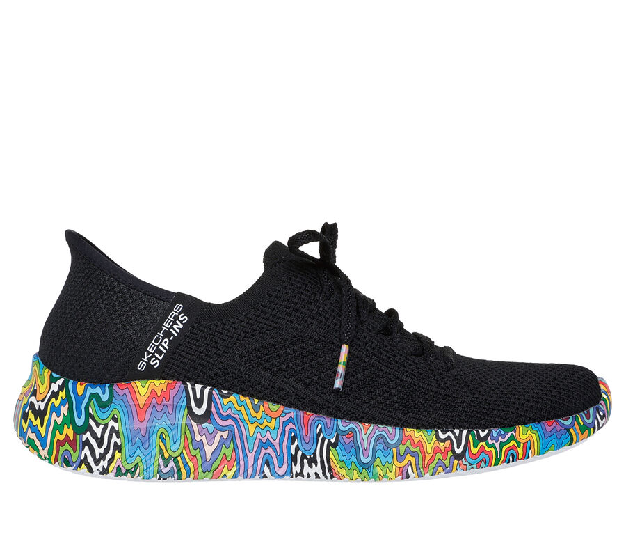 Skechers Slip-ins Jen Stark: Ultra Flex 3.0 - Stark Brilliant Drip, NOIR / MULTI, largeimage number 0